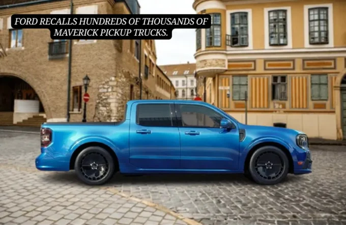 ford recalls hundreds of thousands of maverick pickup trucks