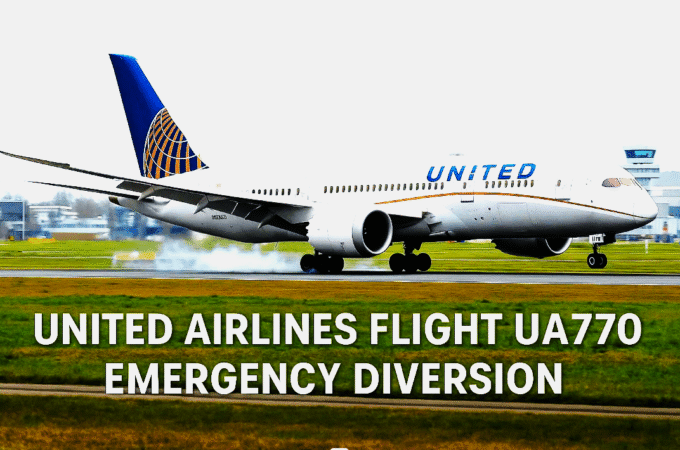United Airlines Flight UA770 emergency diversion