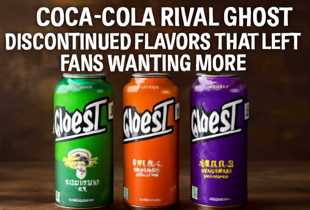 coca-cola rival ghost discontinued flavors
