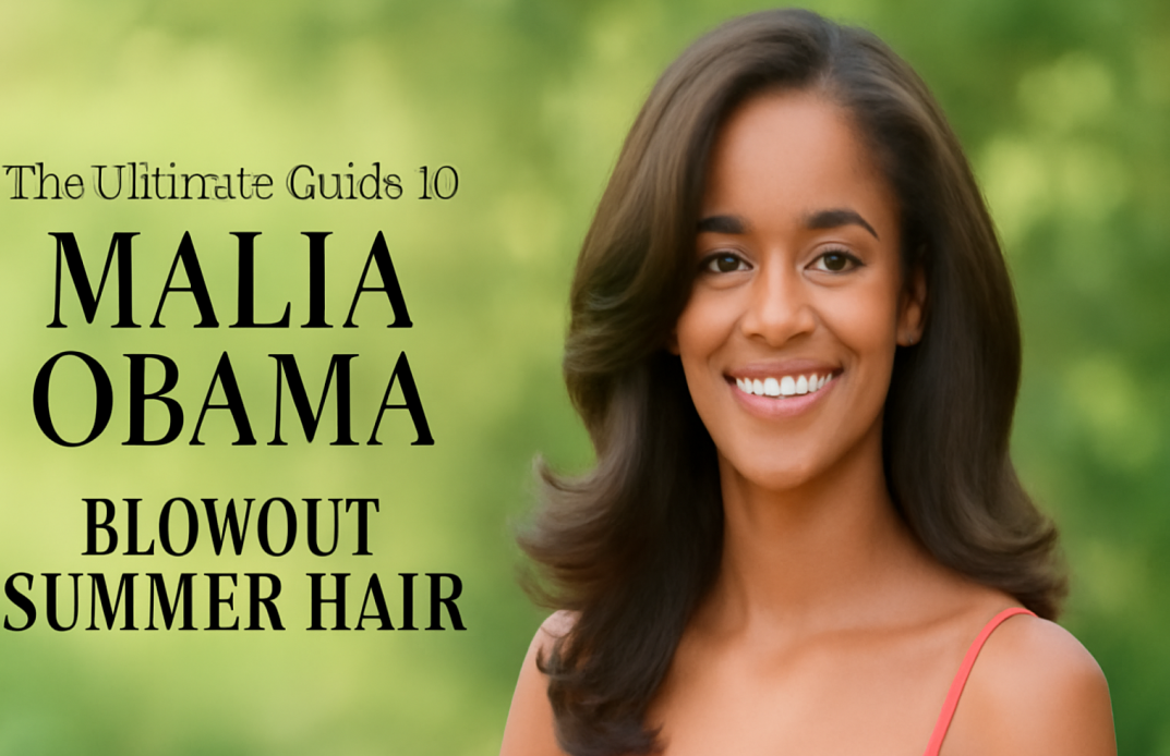 Malia Obama Blowout Summer Hair